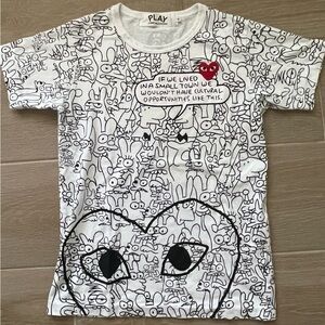 Comme de Garçon small t shirt rare